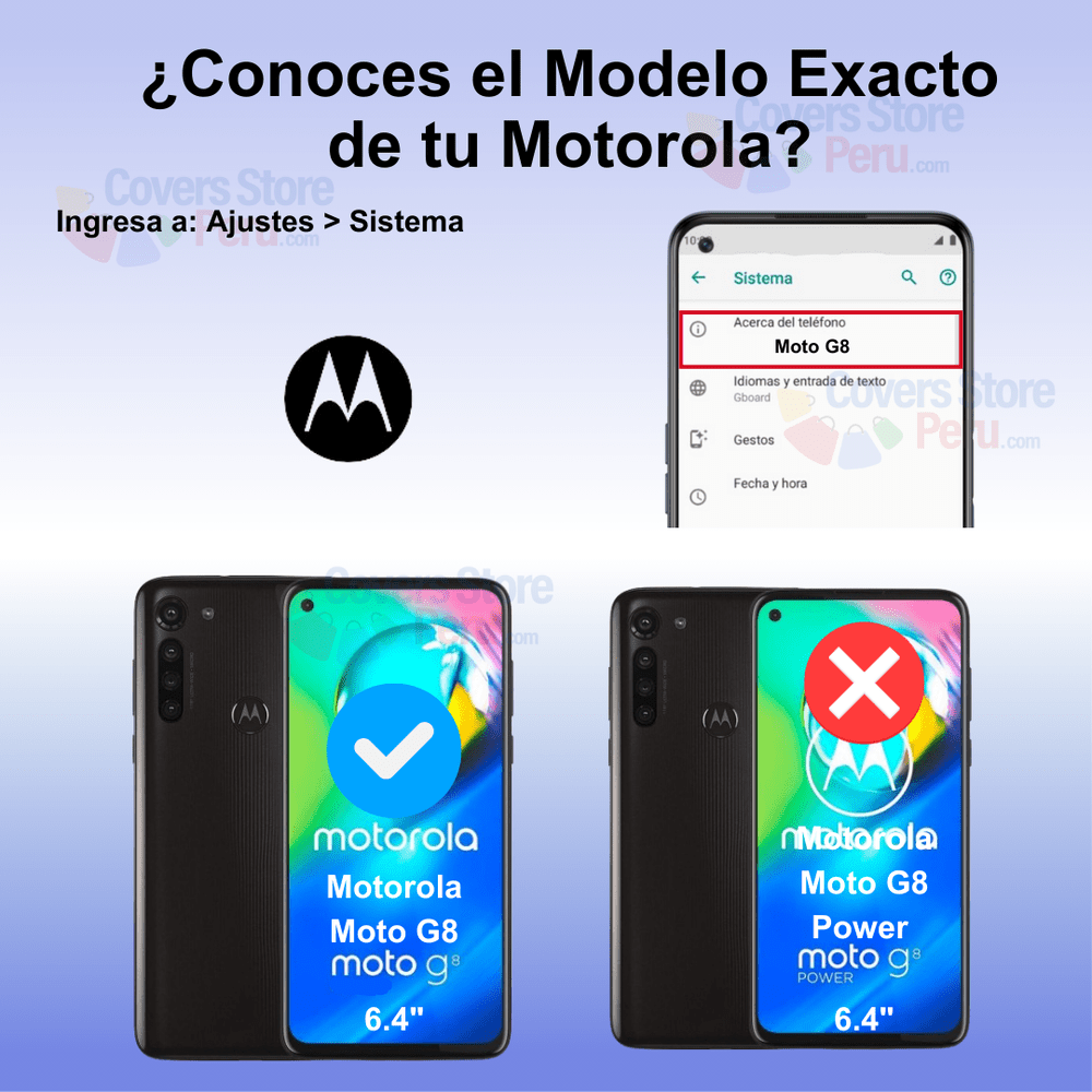 Mica para Motorola G8 Protector de Pantalla de Vidrio 9D