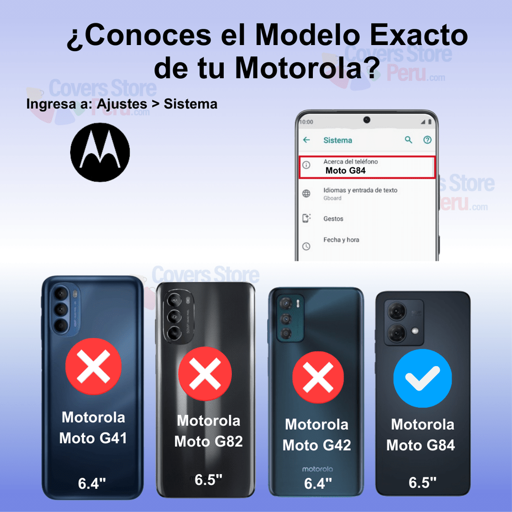 Funda para Motorola Moto G84 TPU con esquinas reforzadas