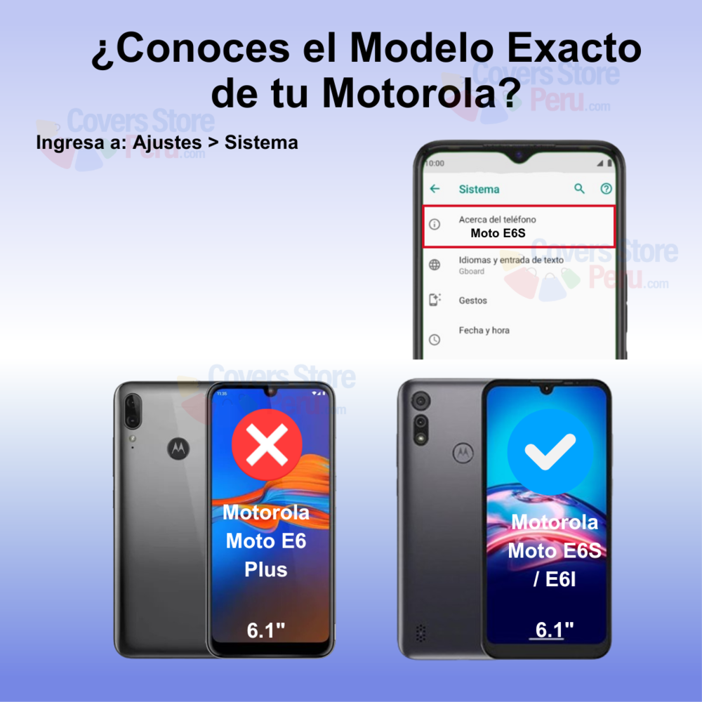 Mica Protector para Motorola Moto E6S Vidrio Templado OG