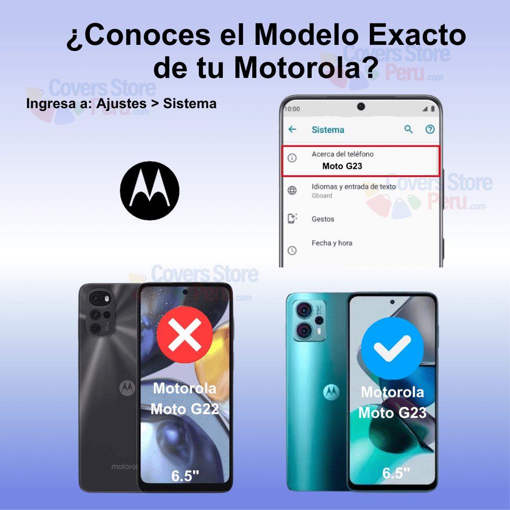 Mica para Motorola G23 Protector de pantalla 21D Antishock