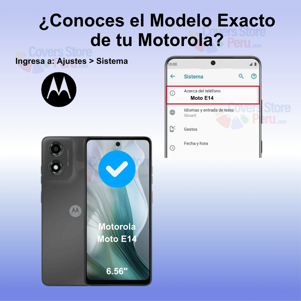 Mica para Motorola Moto E14 Black Edition 20K Antishock