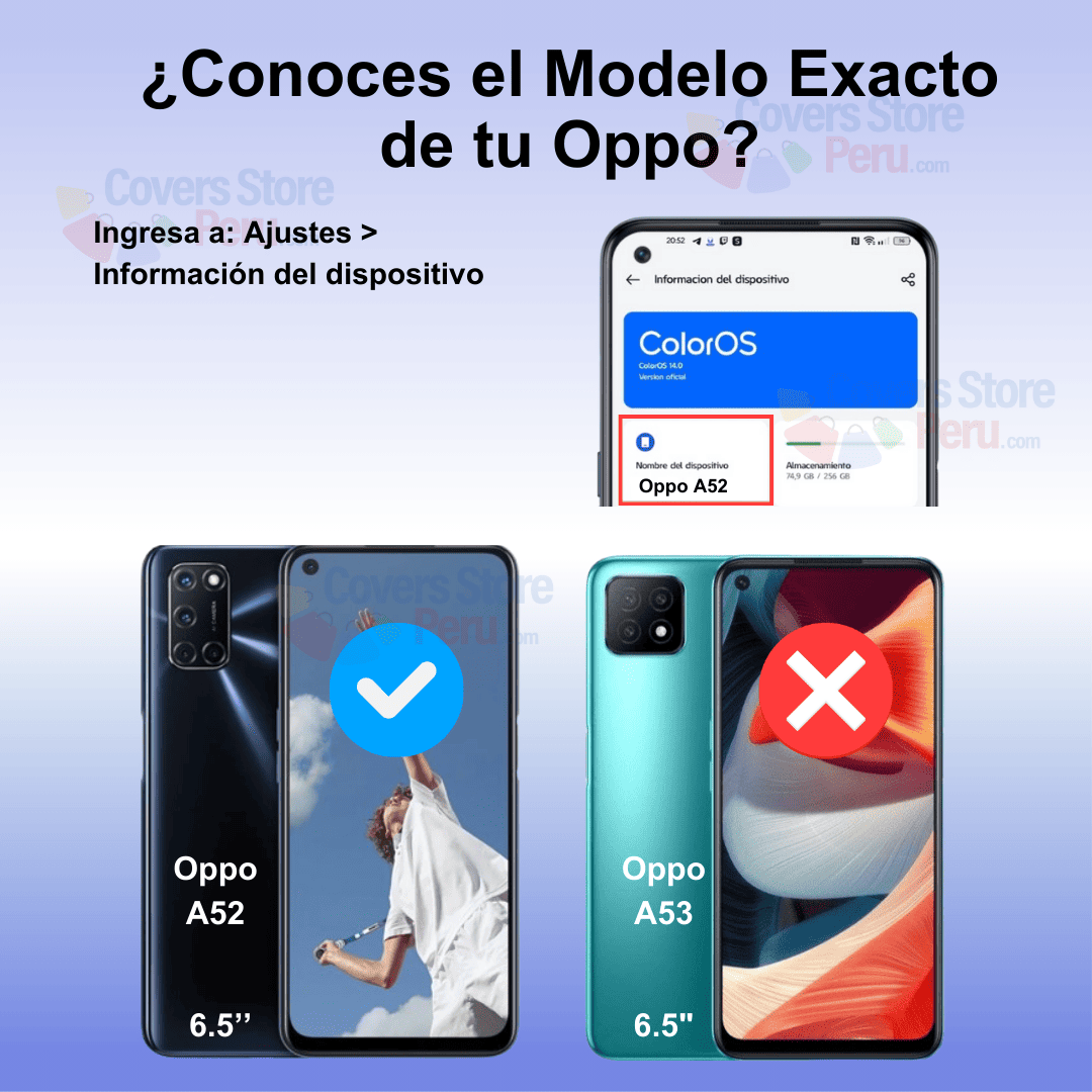 Mica Protector para Oppo A52 Vidrio Templado OG