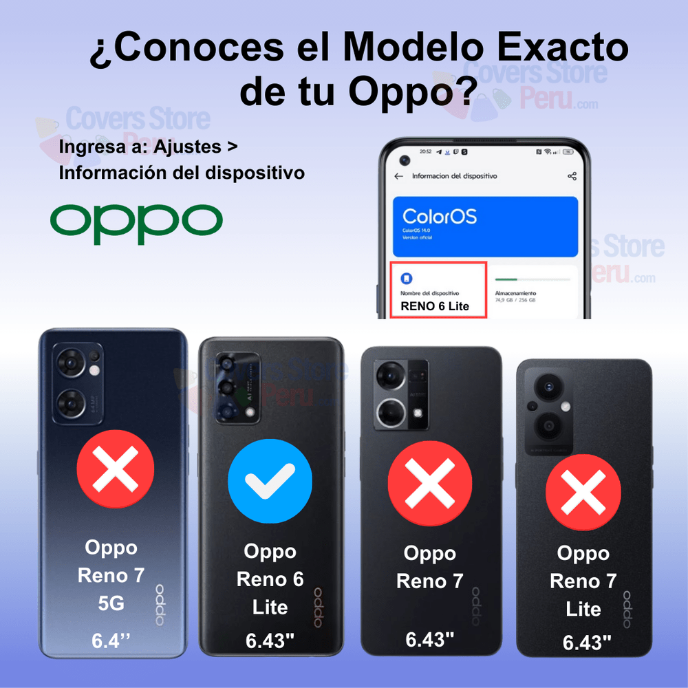 Funda Case para Oppo Reno 6 Lite con Anillo Metálico Rojo