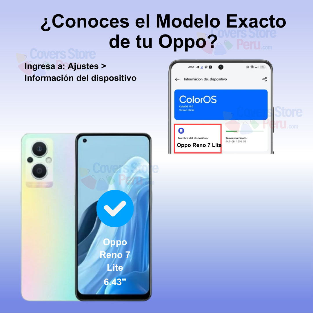 Mica Protector para Oppo Reno 7 Lite Vidrio Templado OG