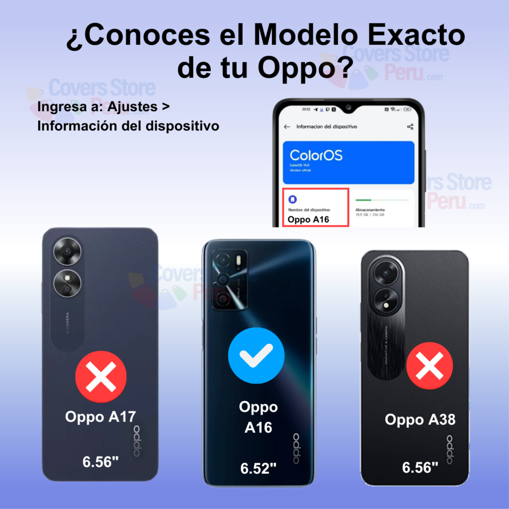 Funda Case para Oppo A16 Flip Cover Guinda