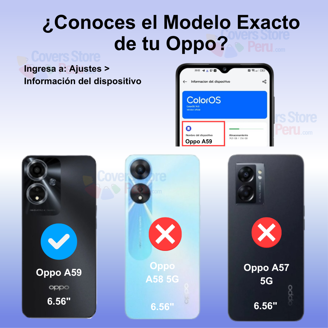 Funda para Oppo A59 Anillo Metálico Negro Antishock