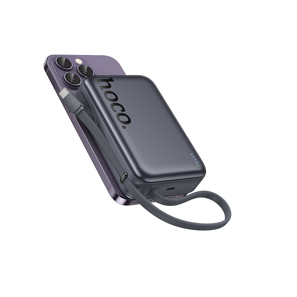 Power Bank Magsafe 20000mAh Hoco Q44A PD45W Metal Gris