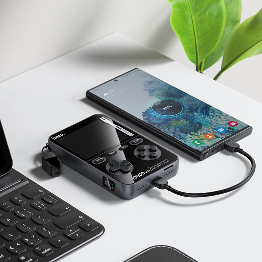 Power Bank Consola Juegos 10000mAh Hoco Q47 PD20W Gris