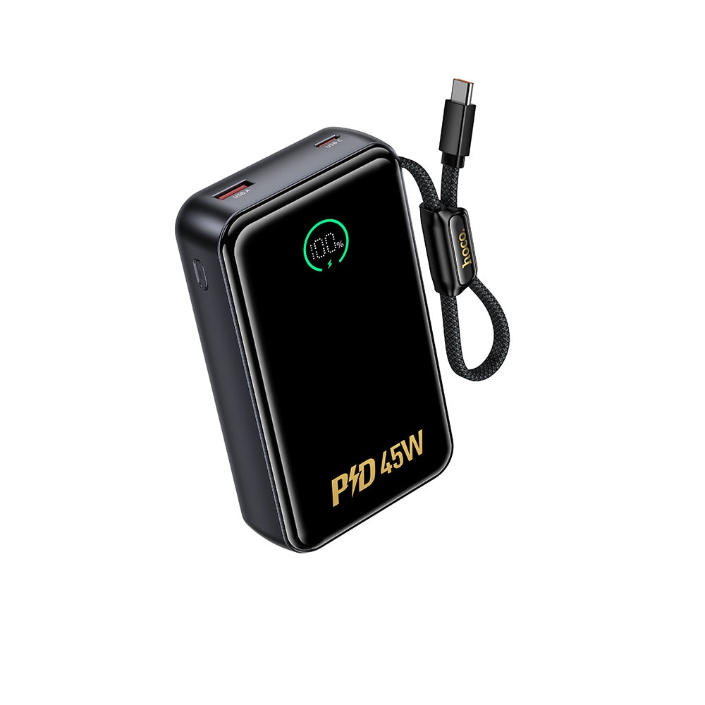 Power Bank con Cable 20000mAh Hoco Q54 PD45W Metal Gris