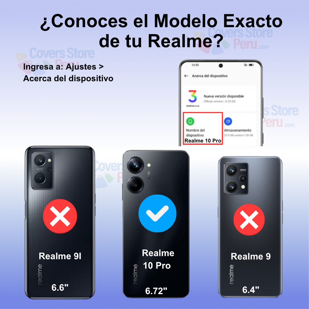Funda para Realme 10 Pro Ahumado con Anillo Negro Antishock