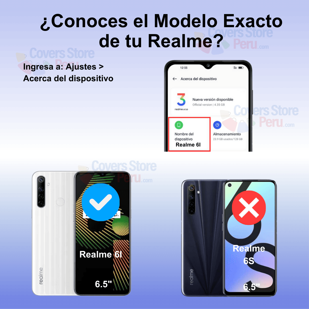Mica para Realme 6i Protector 21D Antishock