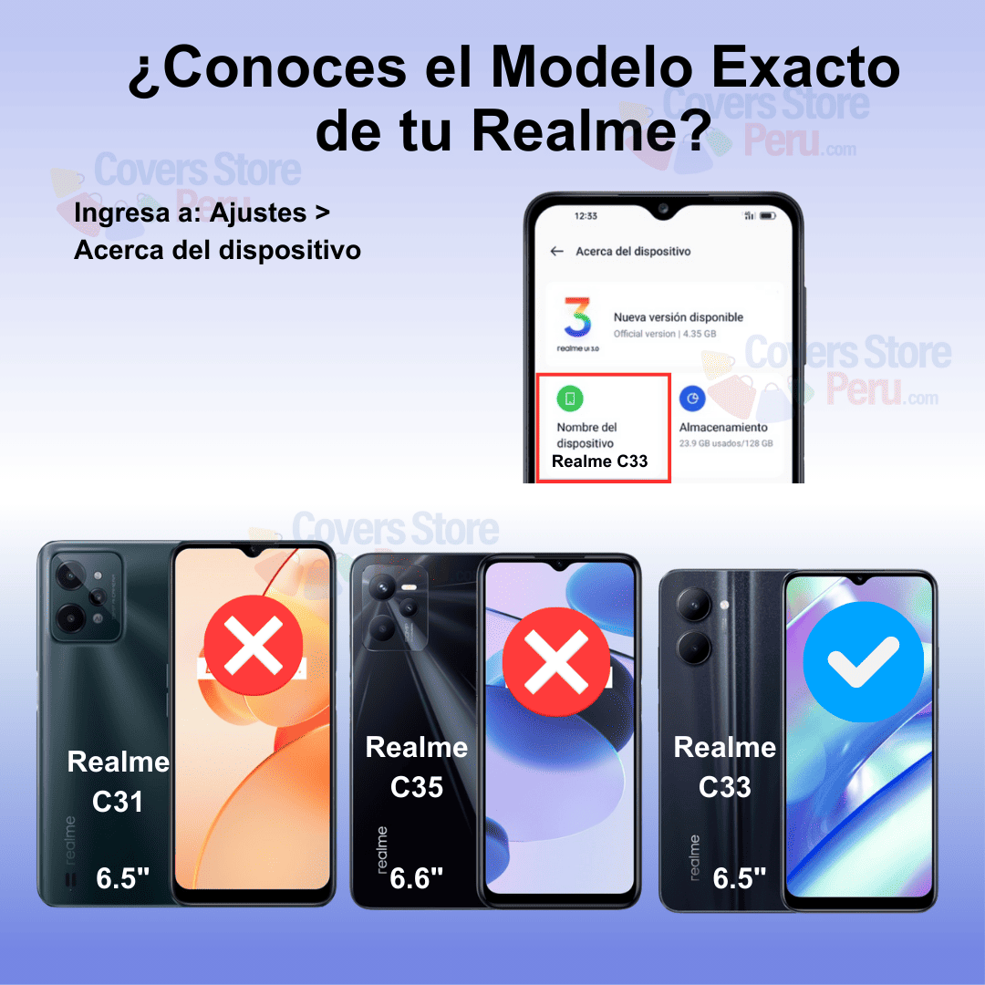 Mica Protector para Realme C33 Vidrio Templado OG