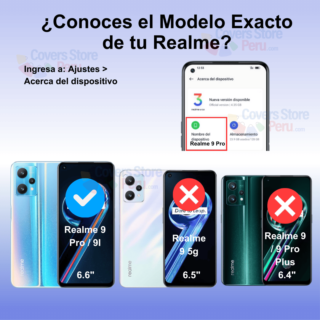 Mica para Realme 9i Protector 21D Antishock