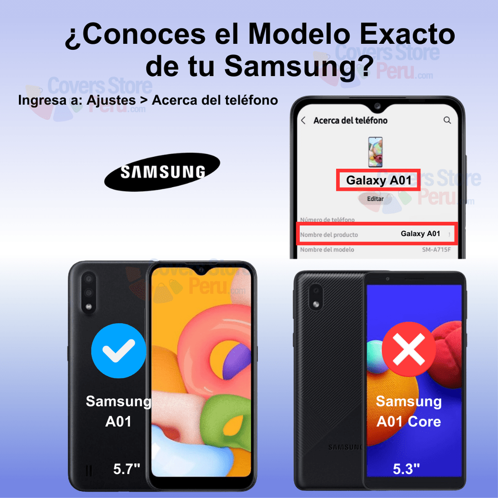 Mica para Samsung A01 Protector 21D Antishock