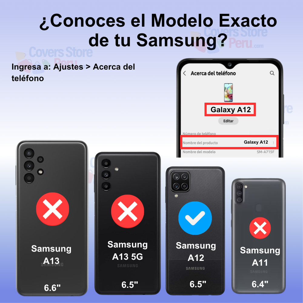 Funda para Samsung A12 Ahumado con Anillo Negro Antishock