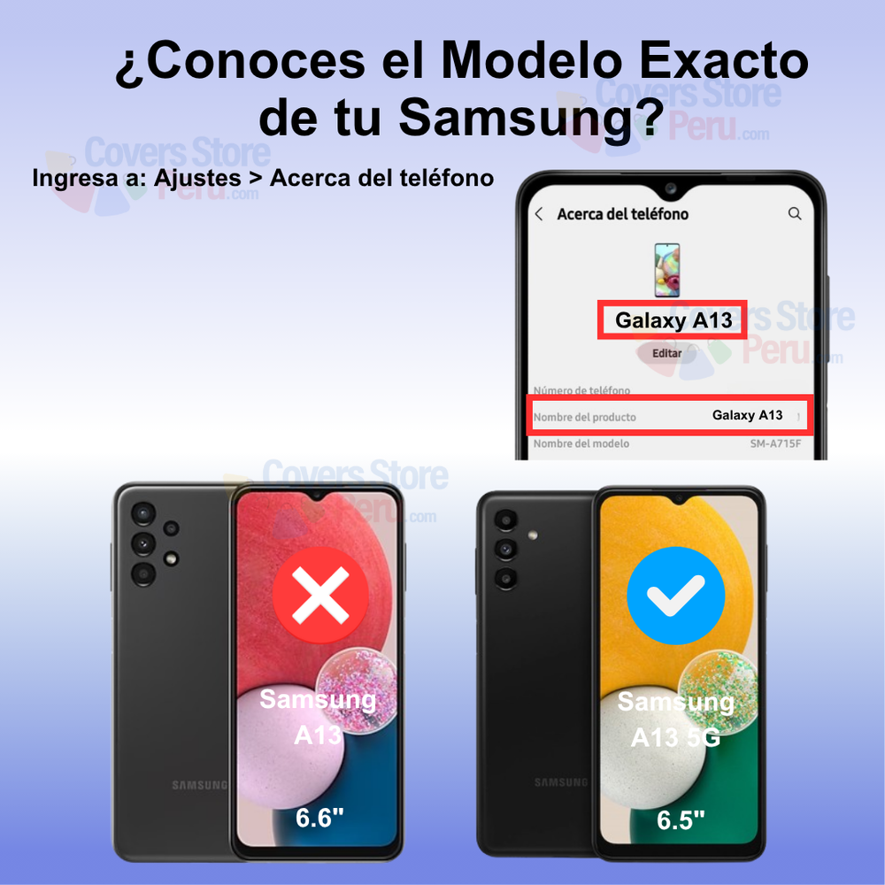 Mica Protector para Samsung A13 5G Vidrio Templado OG