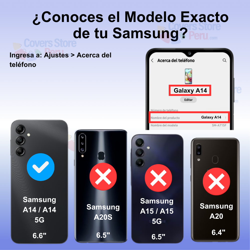 Funda para Samsung A14 5G Ahumado con Anillo Rojo Antishock