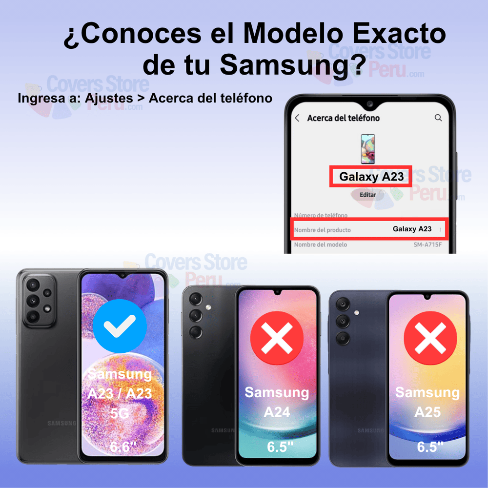 Mica Protector para Samsung A23 5G Vidrio Templado OG