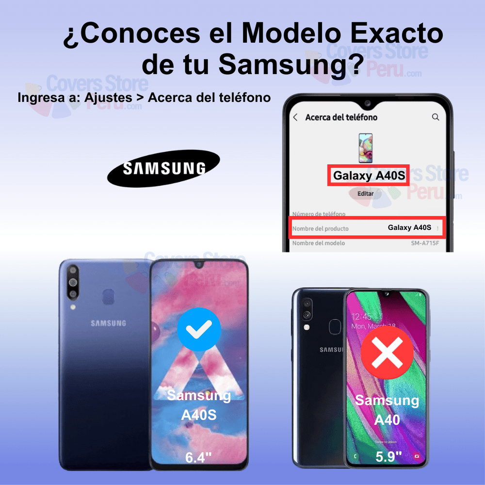 Mica para Samsung A40s Protector de Pantalla de Vidrio 9D
