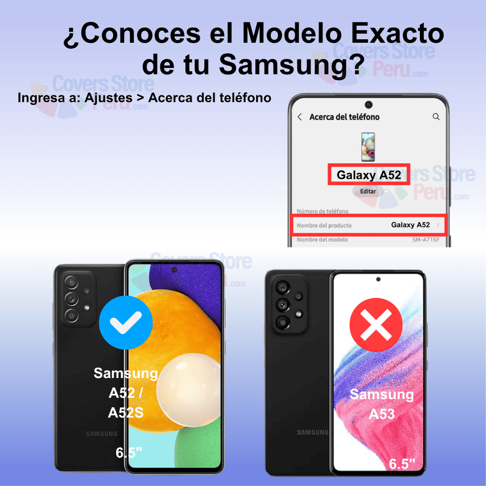 Mica Protector para Samsung A52 5G Vidrio Templado OG