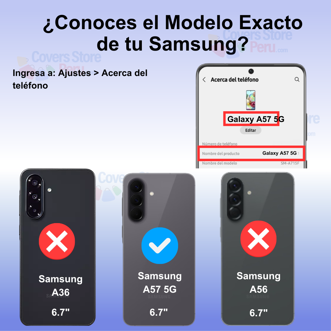 Funda Case para Samsung A57 Space Original