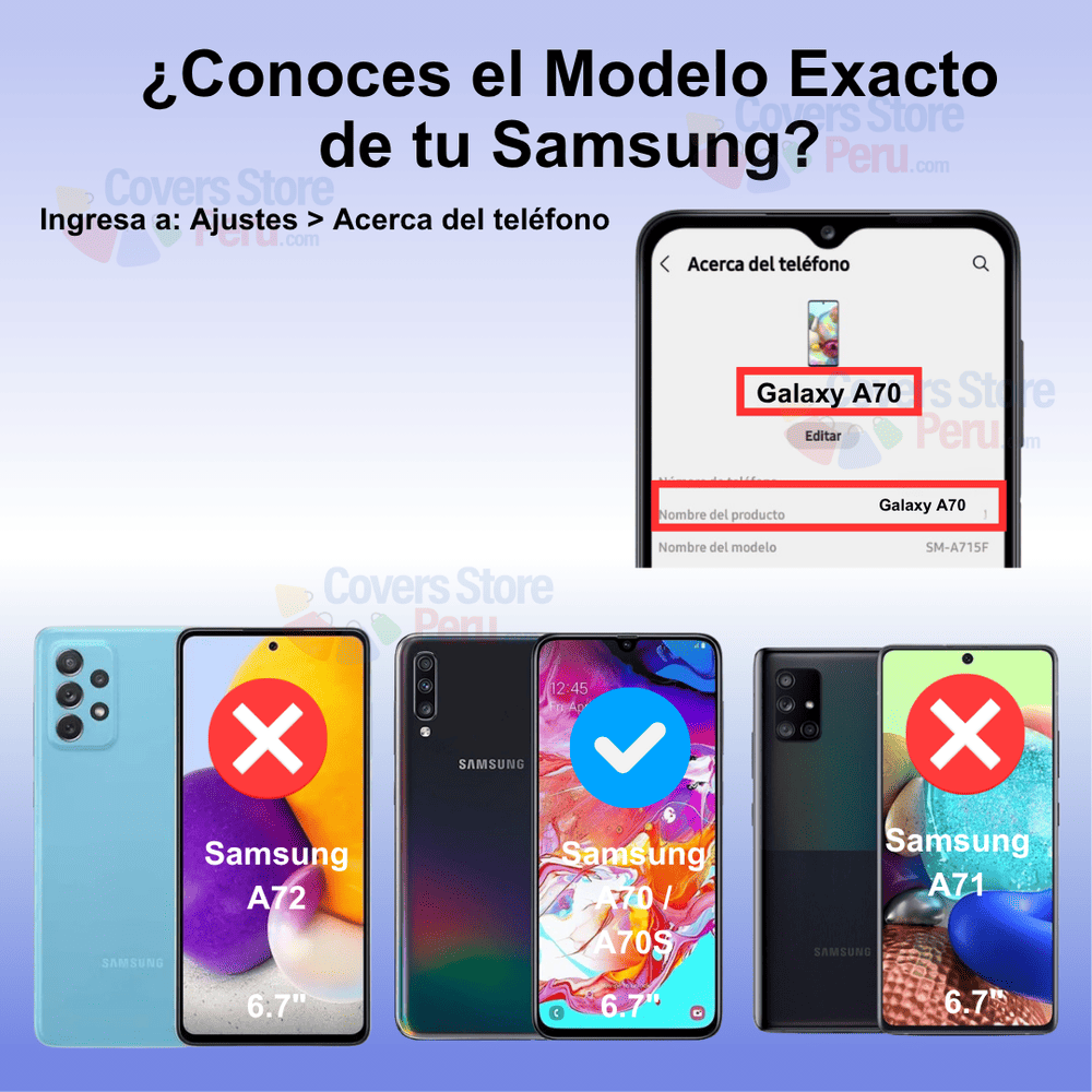 Mica Protector para Samsung A70S Vidrio Templado OG
