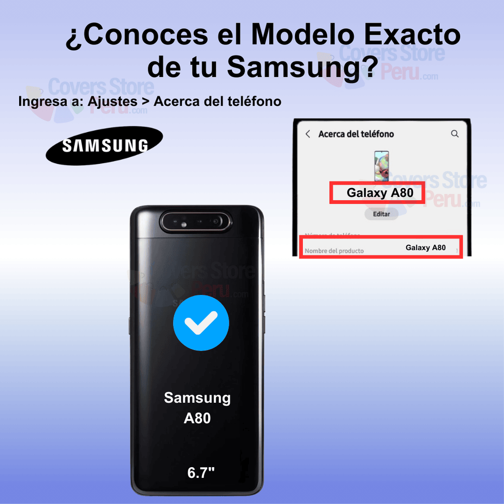 Funda Case para Samsung A80 TPU 100% Transparente Antishock