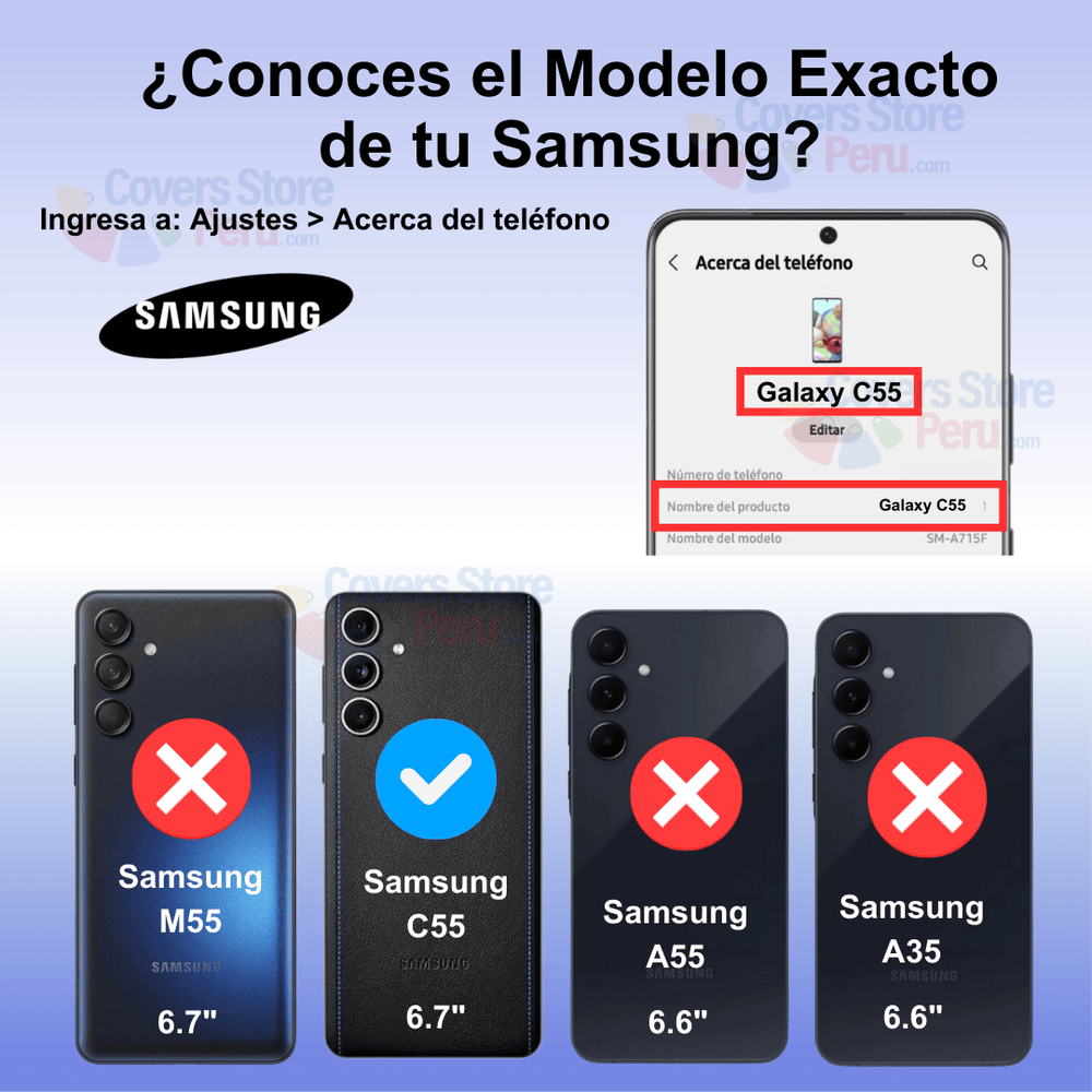 Mica para Samsung C55 Film Hydrogel Antishock