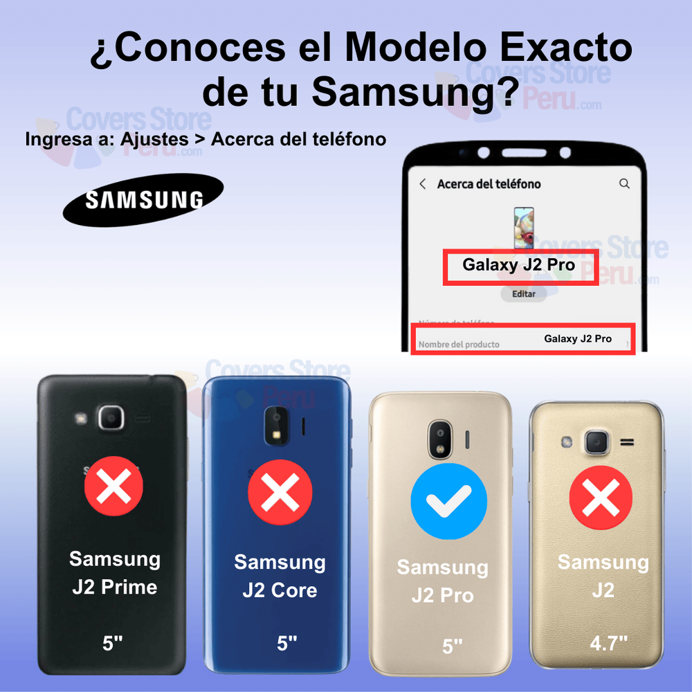 Funda para Samsung J2 Pro TPU 100% Transparente Antishock