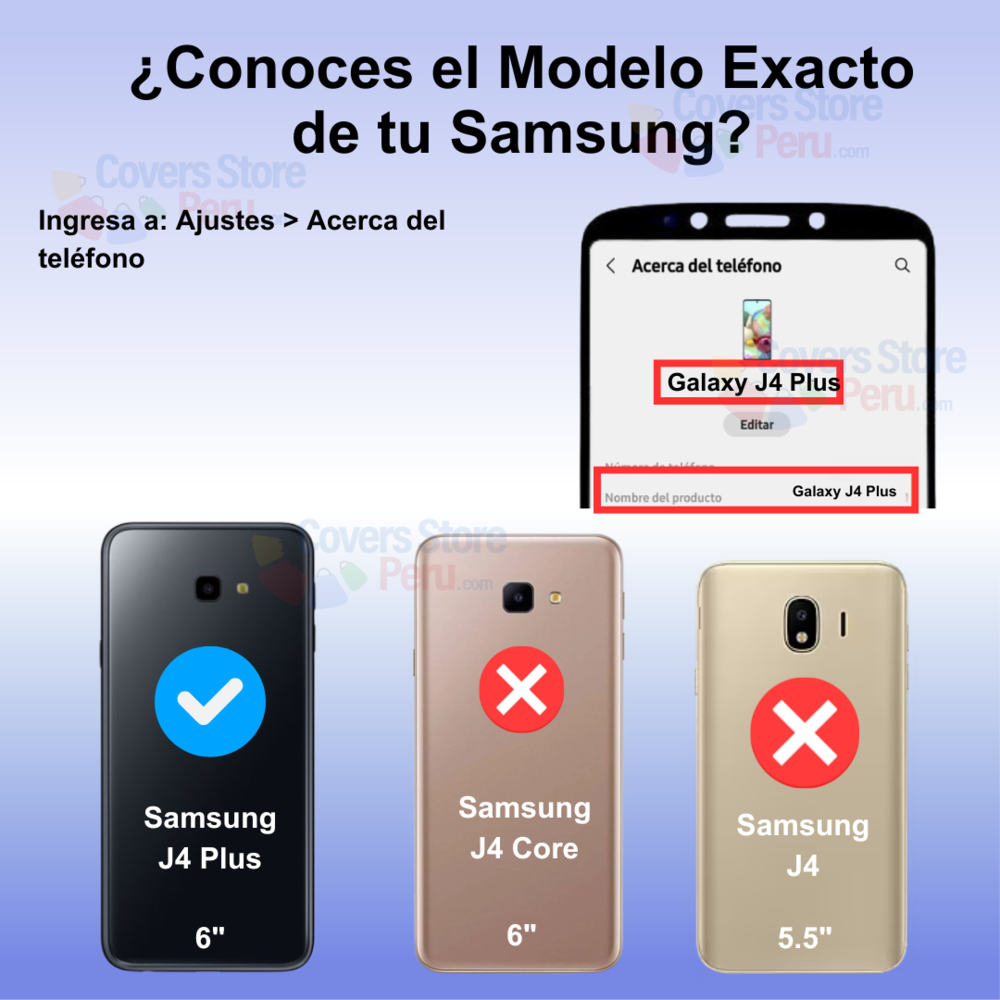 Funda Case para Samsung J4 Plus Flip Cover Guinda