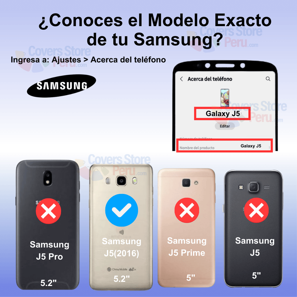 Funda para Samsung J5 2016 TPU 100% Transparente Antishock