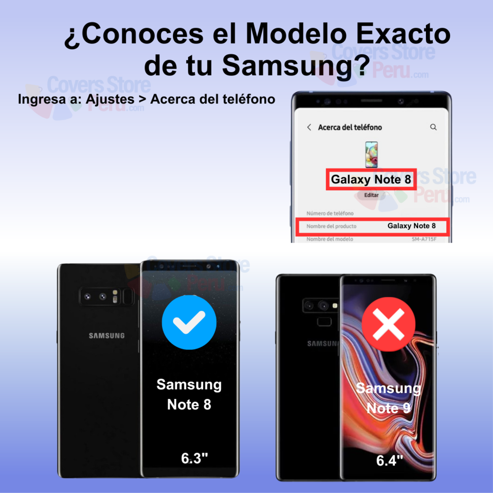 Mica para Samsung Note 8 Cerámica Anti-Espía Antishock