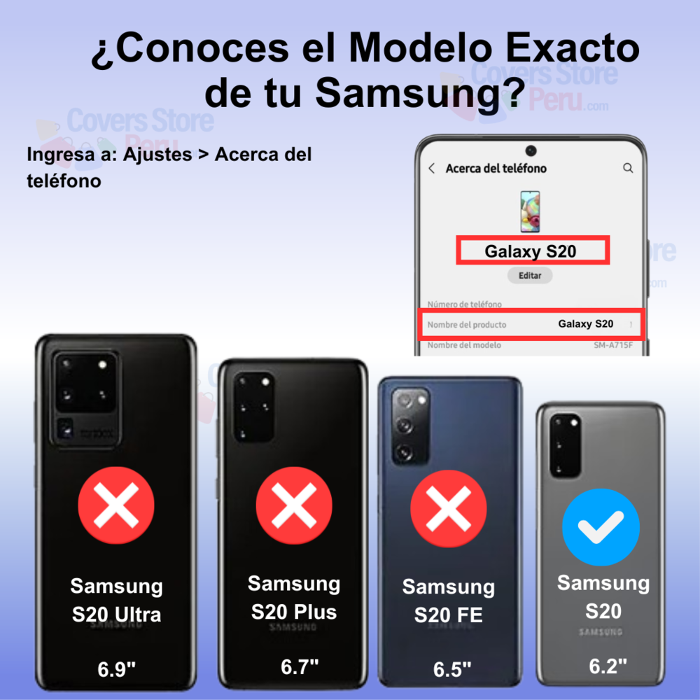 Funda Case para Samsung S20 Flip Cover Azul