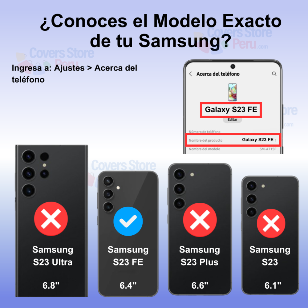 Funda Case para Samsung S23 FE Otterbox Defender Negro