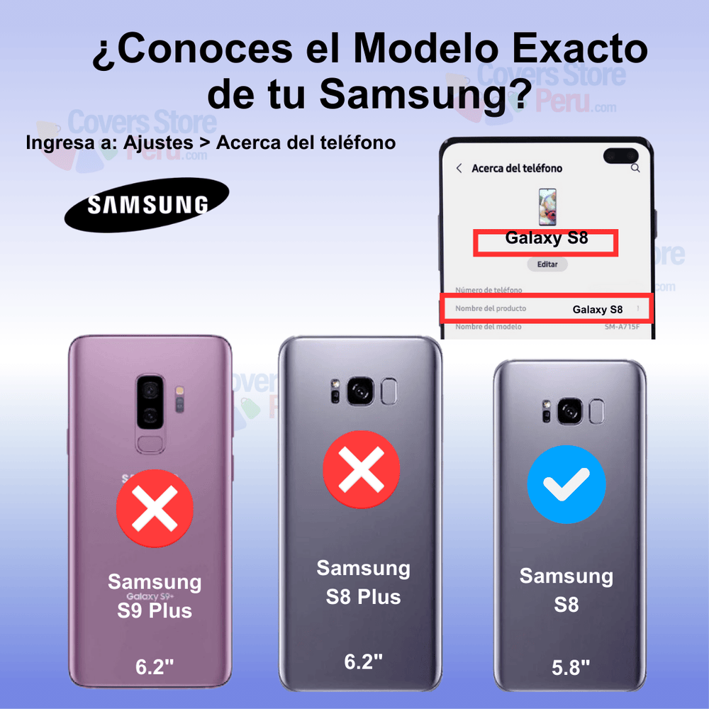 Funda Case para Samsung S8 TPU 100% Transparente Antishock