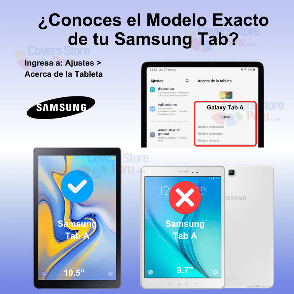 Mica para Samsung Tab A 10.5" de Vidrio Templado Antishock