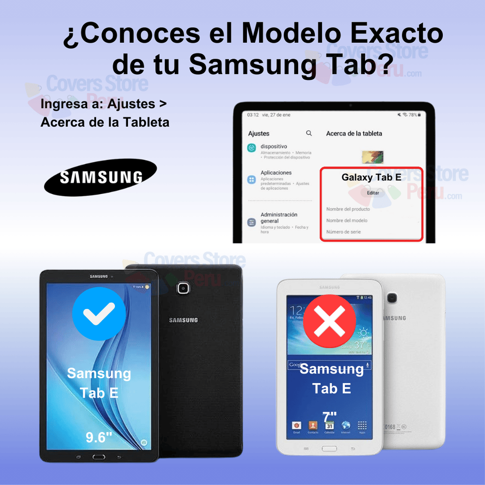Mica para Samsung Tab E 9.6" de Vidrio Templado Antishock