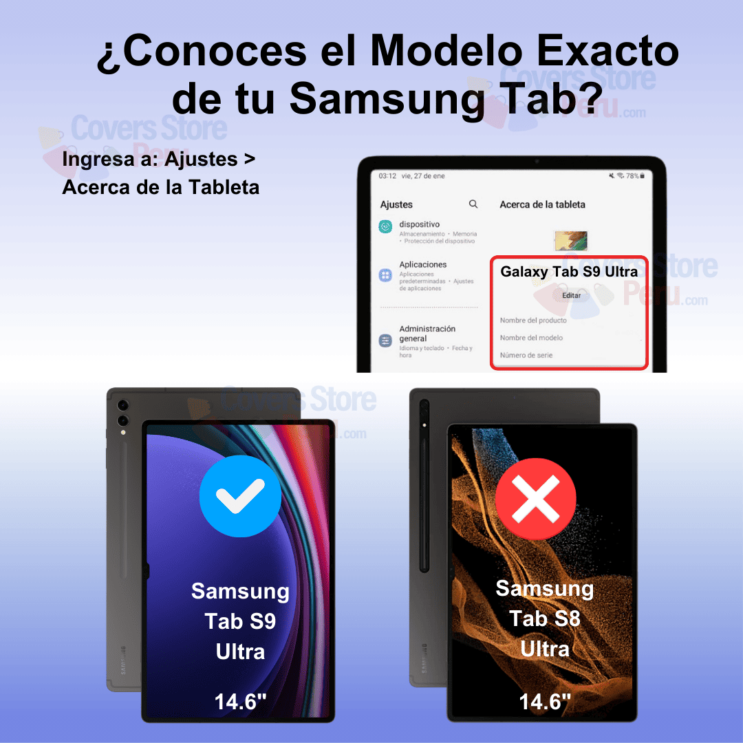 Mica para Samsung Tab S9 Ultra 14.6" de Cerámica Antishock