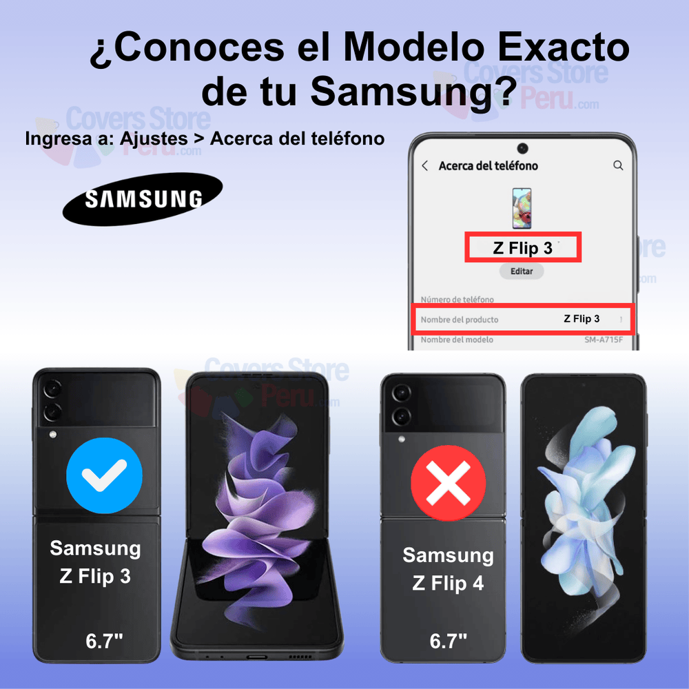 Mica para Samsung Z Flip 3 Film Hydrogel Anti-Espía