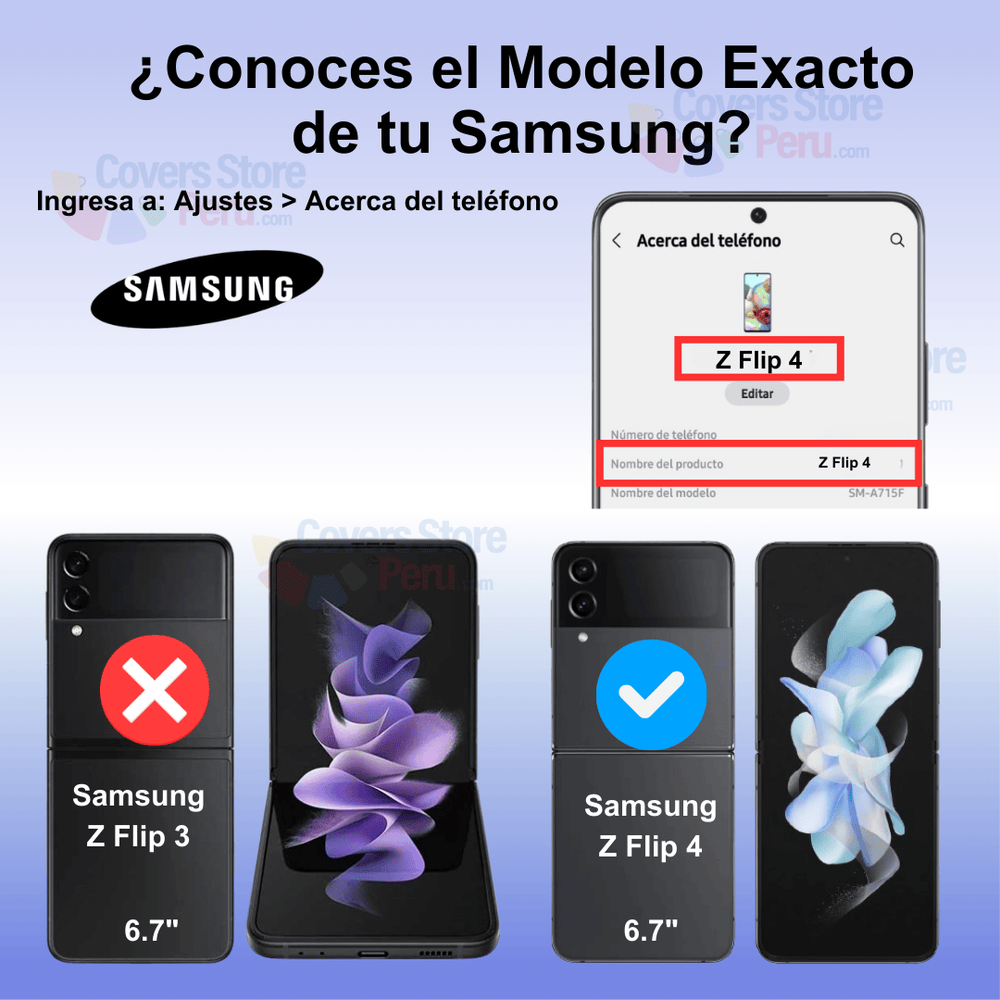 Mica para Samsung Z Flip 4 Film Hydrogel Anti-Espía