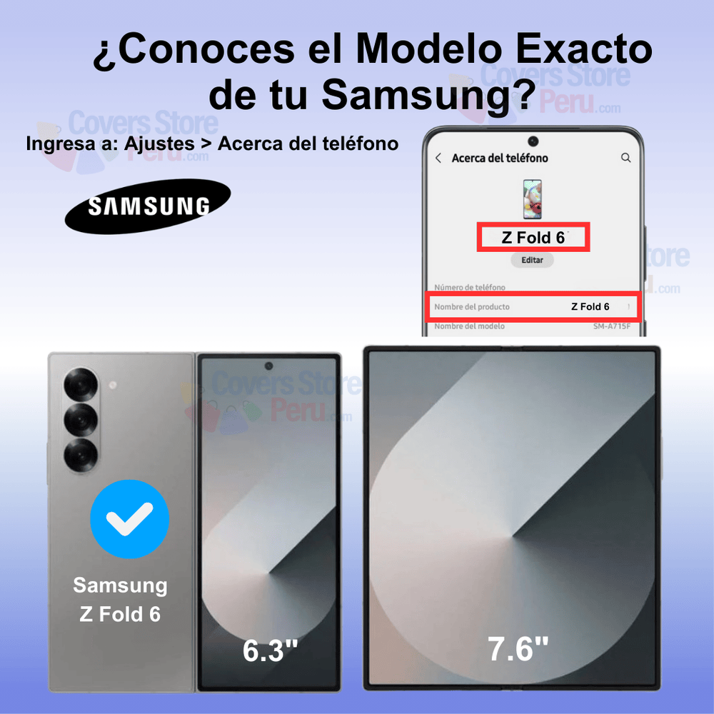 Mica para Samsung Z Fold 6 Film Hydrogel Anti-Espía
