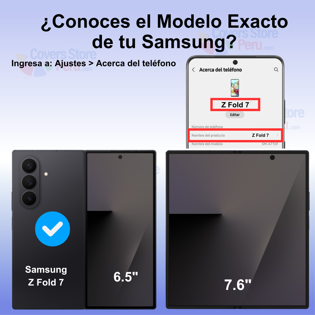 Mica para Samsung Z Fold 7 Film Hydrogel Mate Antishock