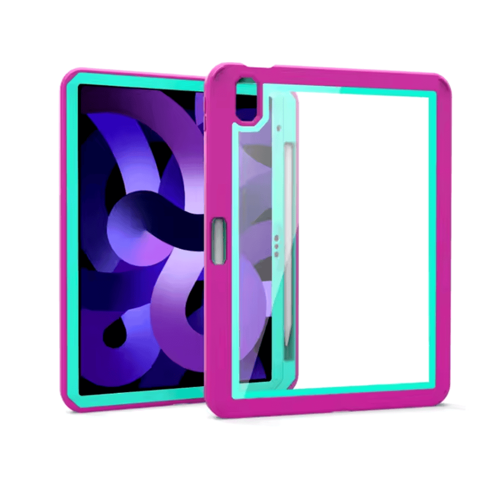 Funda para iPad Mini 6ta Gen 8.3" Bumper 360° Morado Turquesa