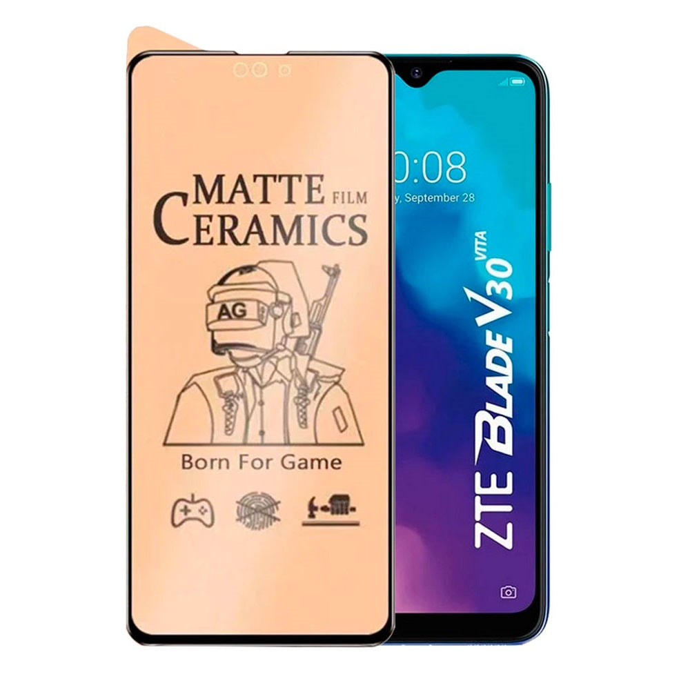 Mica para Zte V40 Smart Protector de Cerámica Mate