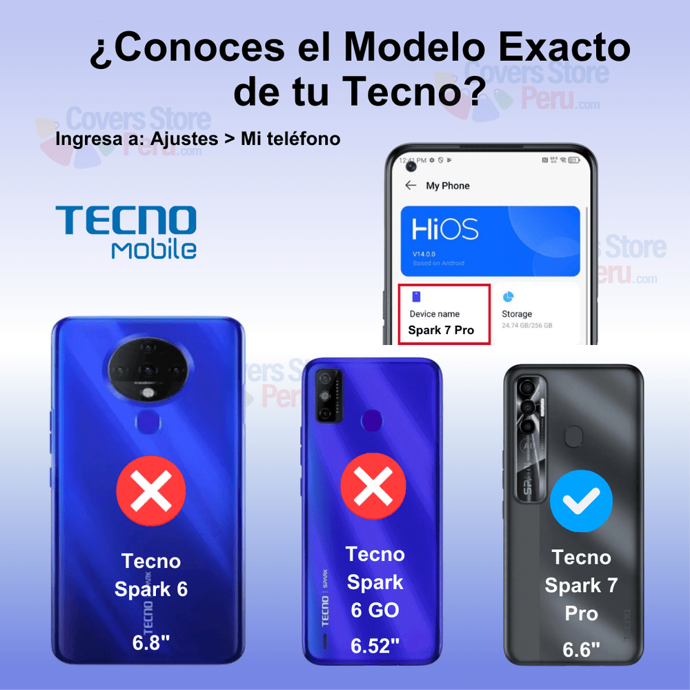 Funda Case para SPARK 7 PRO Soft Feeling Antishock Negro
