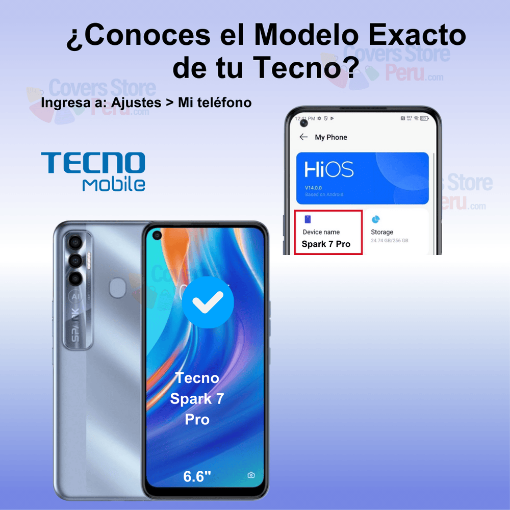 Mica para Tecno Spark 7 Pro Film Hydrogel Anti-Espía