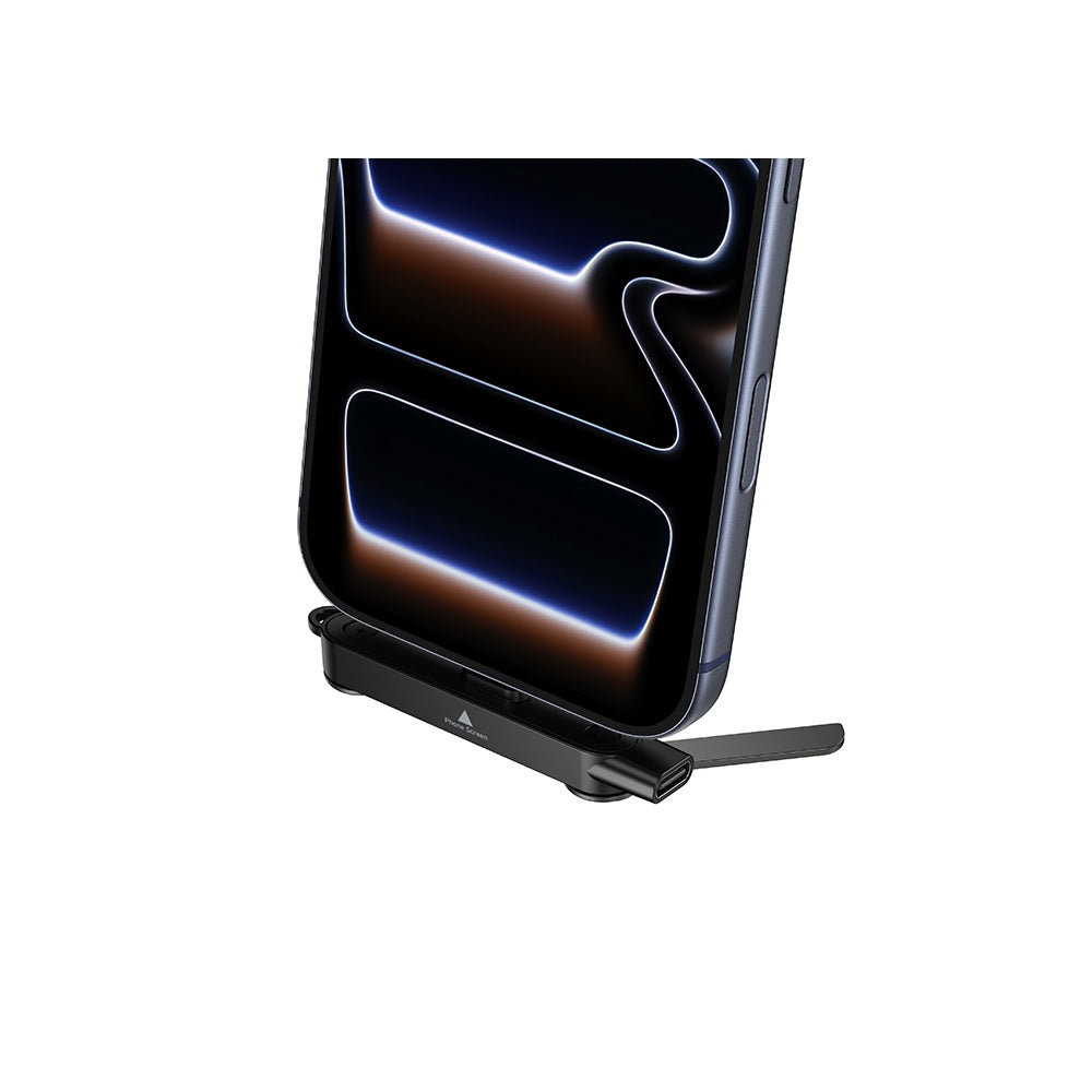 Adaptador Soporte Hoco UA47A Tipo C a Tipo C Negro