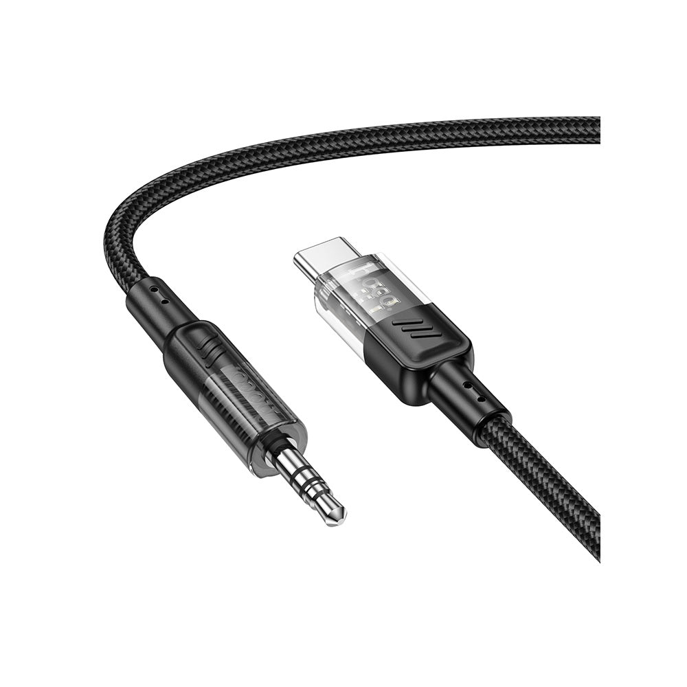 Cable Hoco UPA27 Spirit Adaptador Audio Tipo-C a 3.5mm Negro