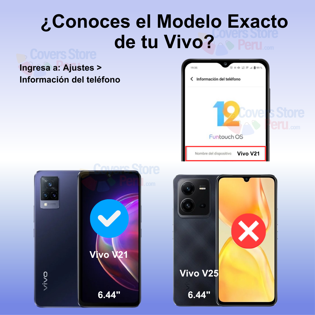 Mica Protector para Vivo V21 4G Vidrio Templado OG