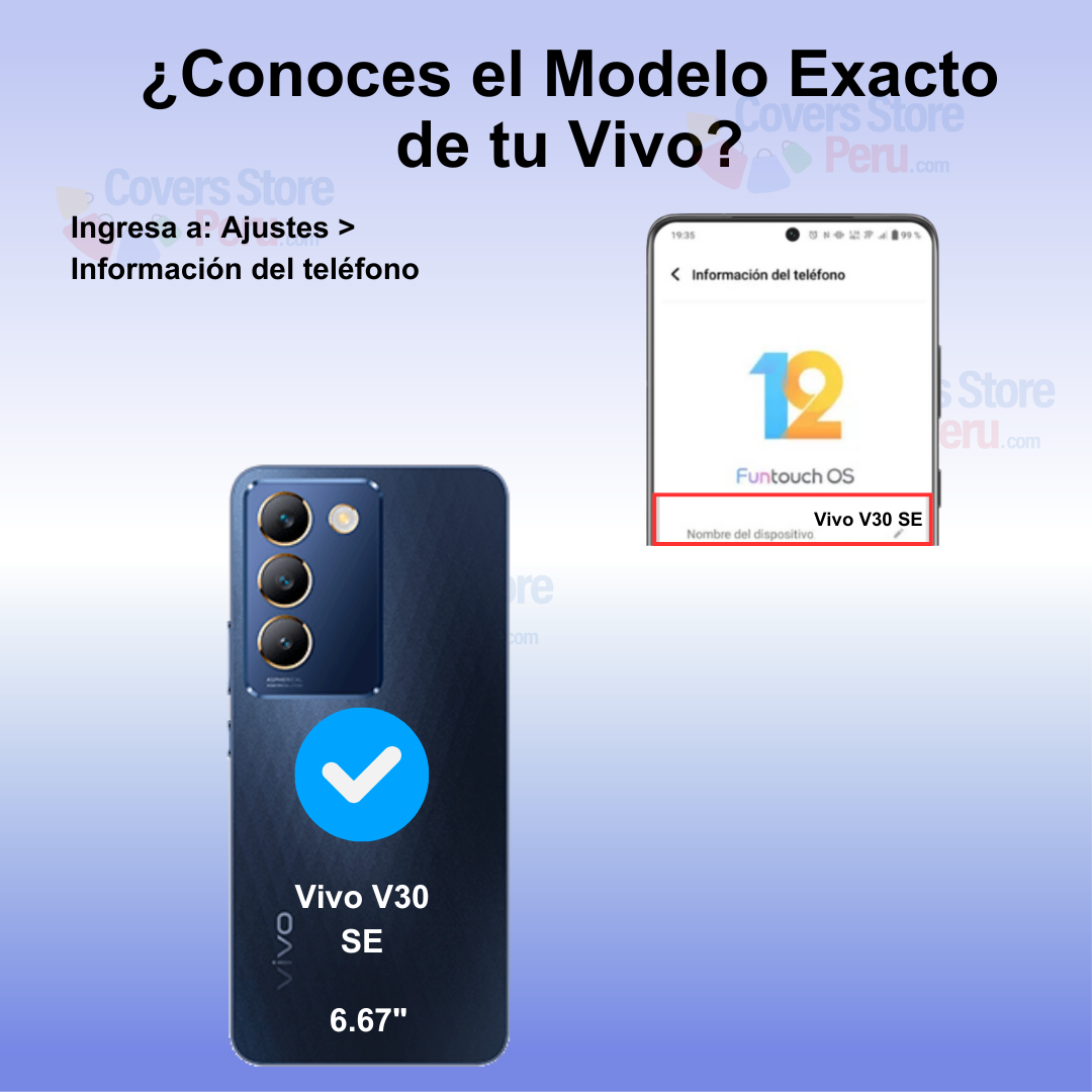 Funda Case para Vivo V30 SE Flip Cover Guinda